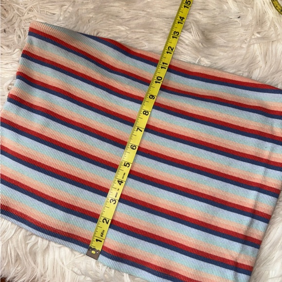 Striped American Eagle Tube Top - Picture 4 of 4